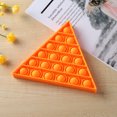 thumbnail image 1 of Bubble Triangle Sensory Toys Autismo Necesita Stress Reliever Toys (Naranja) Ehuebsd Para estrenar, 1 of 9