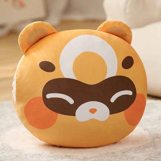 1pc 10-45cm Genshin Impact Zaoyou Guoba Stuffed Anime Plush Doll Civet Cat Soft Pillow Gift for Kids Boys Birthday Gifts330cm(handwarmer) Deng Xun unisex
