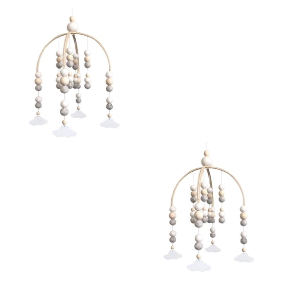 Campana de viento Toystoory Móvil Decoración Colgante Infantil Nube 2piezas