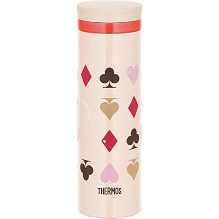 

Thermos Water bottle Vacuum insulated mobile mug Screw type Pink heart 500ml JNO-502G PHT// Mug/ Lid