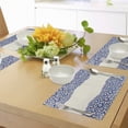 thumbnail image 4 of Ambesonne Evil Eye Place Mats Set of 4, Framework, Standard Size, Blue Pink Yellow, 4 of 6