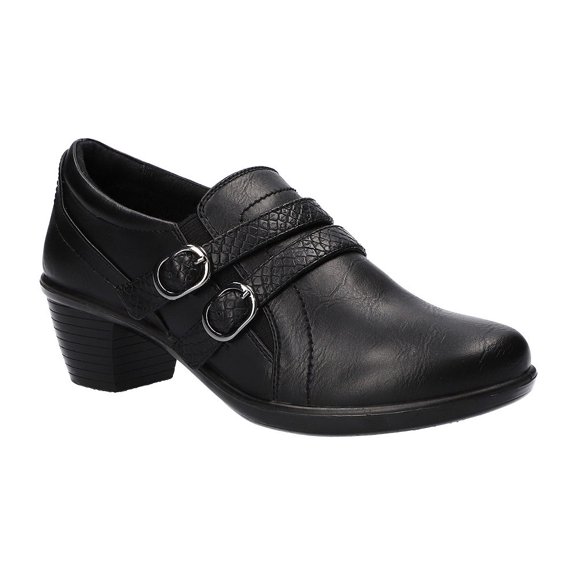 Easy Street Womens Stroll Clogs - Black 8 Medium