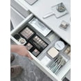 thumbnail image 6 of 7pcs Clear Makeup Organizer With Removable Dividers, Stackable Cosmetic Drawers For Bathroom Countertops, Multifunctional Beauty Storage Box – Portable, Space-Saving (Multicolor, S/M/L/XL), 6 of 10