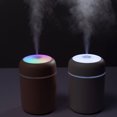 thumbnail image 3 of 3 Pieces Mini Humidifier Bedroom Office Living Room Portable mini humidifier light mini Low Noise Diffuser Atmosphere Light Mist Sprayer, White, 3 of 8