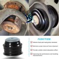 thumbnail image 2 of YIUIY Body Mount Bushing Kit Compatible with Ford F250 F350 Super Duty 2008-2016 2WD 4WD Polyurethane Body Cab Mounts Steel Sleeves Hardware Black, 2 of 5