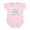 Petal Pink, variant on CafePress - Sorry Daddy Infant Bodysuit - Baby Light Bodysuit, Size Newborn - 24 Months