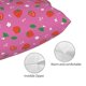 thumbnail image 3 of Balery Strawberry Floral Funda de Cojín Estampada, Regalos para Mujeres, Regalos de Amor para Ella, Regalos para Novia o Esposa, Funda de Almohada-14"x20", 3 of 6