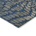 thumbnail image 4 of Addison Rugs Chantille Indoor/Outdoor Transitional Squares Navy Washable Rectangle Rug, 9' x 12', 4 of 6