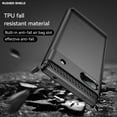 thumbnail image 2 of MYKOMI Phone Case for Google Pixel 6A 5G 2022 with Tempered Glass Screen Protector Cover and Slim Thin Soft TPU Mobile Film Rugged Cell Accessories Protective Pixel6A Women Men Carbon Fiber Black, 2 of 9
