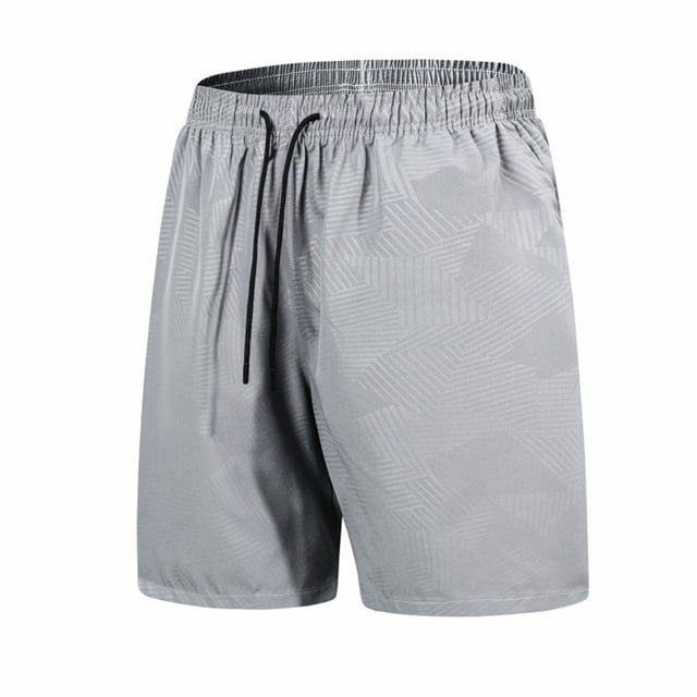 pstuiky Abreviatura para hombres, Pantalones cortos casuales cómodos de moda para hombre, de color liso, con cintura elástica regular, para playa Pantalones cortos para correr para hombre