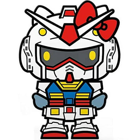 UPC: 0810021537467 | FiGPiN Gundam Hello Kitty Gundam Hello Kitty #778