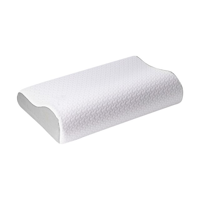Cómoda almohada para el cuello con espuma viscoelástica para aliviar el dolor