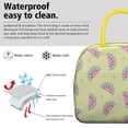 thumbnail image 4 of Watermelon Pattern Insulated Cooler Backpack, Leakproof Lunch Bag with Cute Sunshine and Geometric Design for Outdoor Adventures, 4 of 6