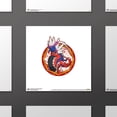 thumbnail image 2 of Gallery Pops Pokemon - Koraidon Sparkle Badge Wall Art, Unframed Version, 12" x 12", 2 of 5
