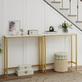thumbnail image 7 of Entryway Console Table - Slim Design for Hallways & Living Rooms, 7 of 7