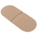 thumbnail image 1 of 1 par de almohadillas antideslizantes para suelas de zapatos con pegamento de goma granulada para reparación de calzado. Caqui, 1 of 7