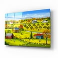 thumbnail image 2 of Epic Art 'Farm Kids in the Fall' by Sharon Mark, Acrylic Glass Wall Art, 16"x12", 2 of 8