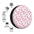 thumbnail image 5 of Rv Spare Tire Cover 17 inch - Cartoon Cute Axolotl Pink_D Tire Covers for Trailers, Adjustable Camper Spare Tire Cover, 5 of 7
