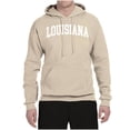 thumbnail image 2 of Wild Bobby State of Louisiana College Style Unisex Hoodie Sweatshirt, 2 of 6