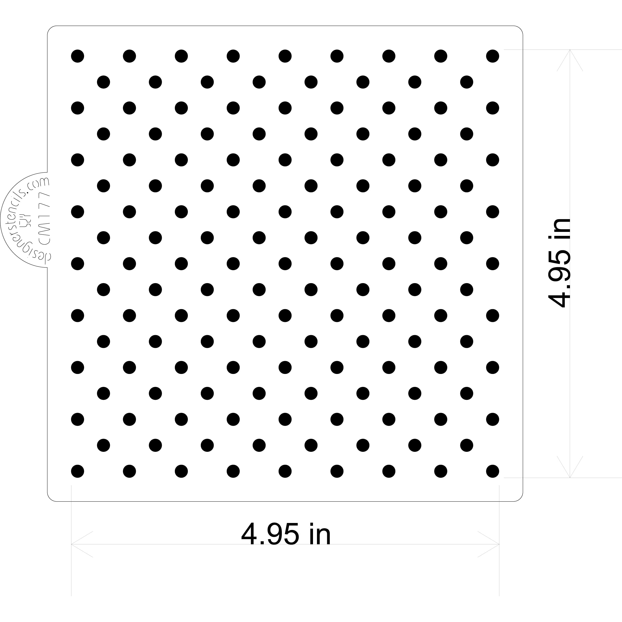 Circle Templates Geometric Drawing Template Measuring Ruler Stencils  Drawing Set Scale Drafting Tools, Plastic Digital Painting Stencils for  School, Office, Building Formwork, Drawings 