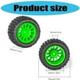thumbnail image 3 of 1/18 Wheel Tires Rubber Wheel Supplies for Car Toy Remote Control Crawlers Model Car Rubber Wheel Parts, 3 of 8
