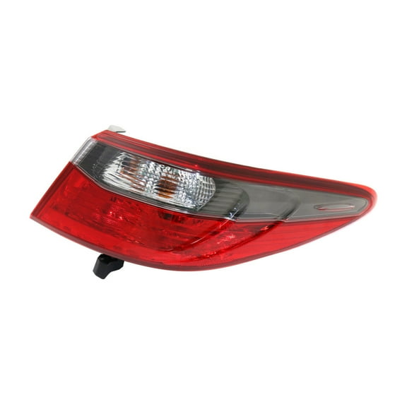 For Toyota Camry 2015 2016 2017 Tail Light Passenger Side | Outer | CAPA Certified | Clear and Red Lens | Special Edition Model | Replacement For TO2805126, TO2805126C | 81550-06830