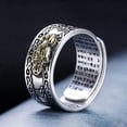 thumbnail image 2 of Anillo Pixiu Feng Shui, anillo de protección de la riqueza, amuleto de la riqueza, anillo de la suerte, abierto y ajustable., 2 of 5