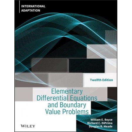Elementary Differential Equations And Boundary Val Ue Problems Twelfth Edition International Adaptat Ion