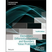 Elementary Differential Equations And Boundary Val Ue Problems, Twelfth Edition International Adaptat Ion