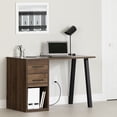 thumbnail image 2 of South Shore Zolten, Contemporary Desk, Natural Walnut, 2 of 15