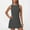 01 Dark Gray, variant on Weiqiqre Casual Summer Dresses for Women Summer Casual Tank Dress Ribbed Knit Sleeveless Crewneck A Line Mini Dresses