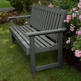 thumbnail image 4 of Highwood 5ft, Lehigh Garden Bench - Weather Resistant, Outdoor, 2-Person, 4 of 8