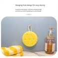 thumbnail image 3 of 5PCS Round Shower Sponge Children's Shower Sponge Shower Sponge Honeycomb Foaming Bath Supplies, 3 of 6