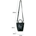 thumbnail image 2 of Kukuzhu Womens Small Bucket Bag Magnetic Leather Crossbody Bag Vintage Tote Shoulder Bag Hobo Purses Bag, 2 of 8