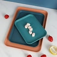 thumbnail image 3 of Storage Tray Stackable Modern Simple Style Cup Holding Vegetable Fruit Plates for Home, 3 of 7