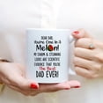 thumbnail image 3 of Custom Mugs Dear Dad You're One In Melon Charm Watermelon Best Dad Gifts From Daughter Son Santa Christmas Presents Ceramic Coffee 11oz 15oz Mug, 3 of 7