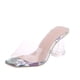 thumbnail image 2 of Sandalias de verano para mujer de estilo europeo y americano con tacón alto de cristal Wmkox8yii  hj789, 2 of 9