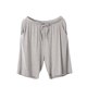 thumbnail image 1 of Pantalones Cortos Casuales de Color Sólido de Pijama para Hombre Pantalones Cortos Delgados de Gran Tamaño 95% Poliéster 5% Spandex, Desgaste Externo para Hombres, 1 of 5
