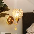 thumbnail image 4 of wall of crystal Sconces, Modern Sconces ing with Hanging , Wall Mount Lamp Bedside Wall Lamp Wall Decor for Bedroom , Standard, 4 of 9
