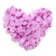 thumbnail image 1 of Uxcell 1000 piezas de pétalos de rosa artificiales, pétalos de flores de seda falsos para decoración de bodas, propuestas y aniversarios, púrpura degradado, 1 of 1