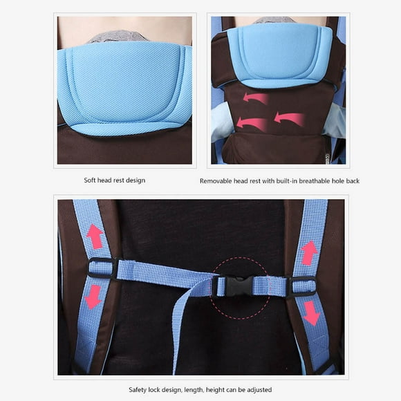 Baby Carrier Adjustable Shoulder Strap Comfortable Sling Backpack