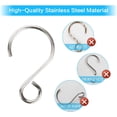 thumbnail image 5 of 160 PCS S Shape Hooks, Stainless Steel Hook Small Ornament Hook DIY Jewelry Accessories for Crystal Bead Curtain Christmas Tree Baubles Decoration, 5 of 7