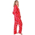 thumbnail image 2 of Angelina Cozy Fleece Notch Collar Pajama Set with Pockets (1-Pack), 2 of 4