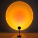 thumbnail image 3 of Orange black led sunset lamp, 3 of 5
