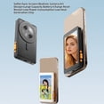 thumbnail image 3 of Phone Back Camera Screen, Phone Selfie Screen 2.4G 5G Wireless 1080P Recording 4.02 Inch Portable Magnetic  for Travel, 3 of 7