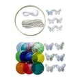 thumbnail image 1 of Kit de carillones de viento de concha para hacer uno mismo, carillón colgante de simpatía para mujeres, carillón de viento para patio Multicolor, 1 of 8