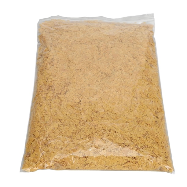 Escamas de Cera de Carnauba Orgánica, Cera Hidratante y Tratante de Heridas para Depilación, Cuidado de Muebles, Mantenimiento de Vehículos