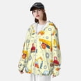 thumbnail image 3 of Balery Heavy Equipment Sudadera ligera de manga larga con capucha y protección solar UPF 50+ para hombre y mujer, ideal para pesca y running-Small, 3 of 7