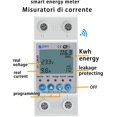 thumbnail image 4 of Single Phase Energy Meter 63A KWh Meter Single Phase Smart Meter Miniature Circuit Breaker, 4 of 5