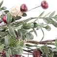 thumbnail image 4 of Northlight 30" Mixed Foliage with Berries and Pinecones Artificial Christmas Spray, 4 of 5